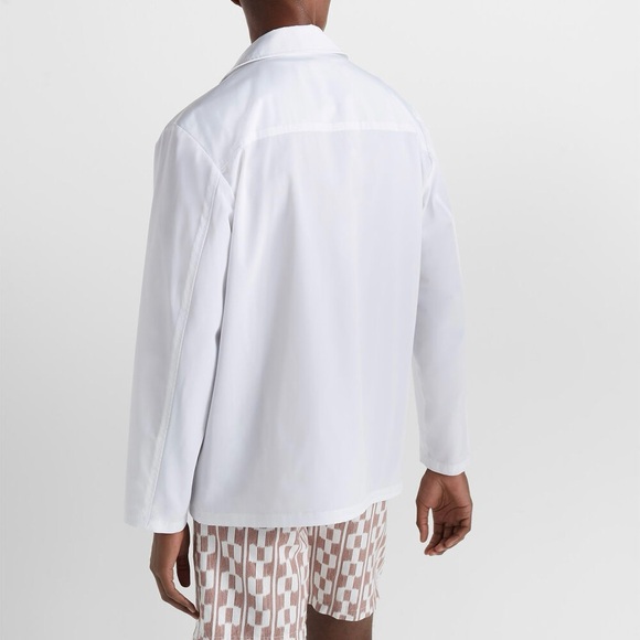 Club Monaco White Lightweight Jacket - Picture 2 of 4